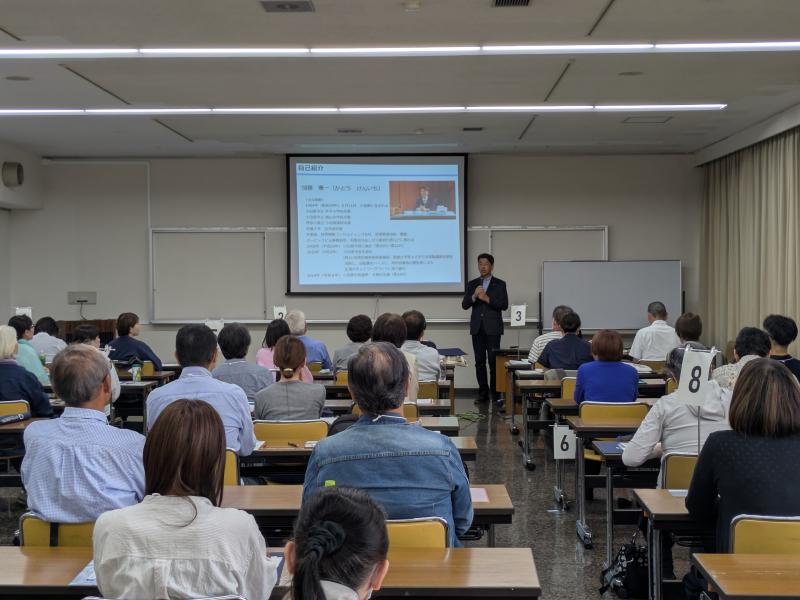 第8期おだわら市民学校の開校式にて、校長として講話