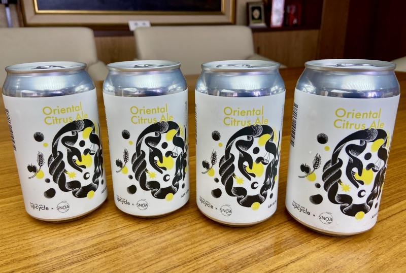 ご夫妻が関わった「Oriental Citrus Ale」