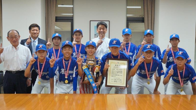 ソフトボールチーム「神奈川オーシャンドッグス」の皆さんと