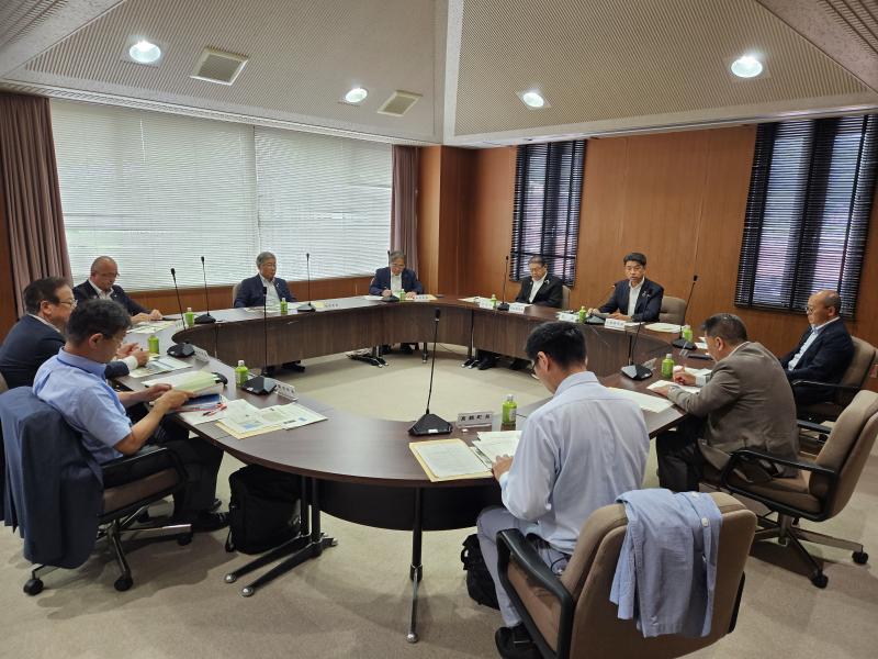 神奈川県西部広域行政協議会にて、会長として挨拶