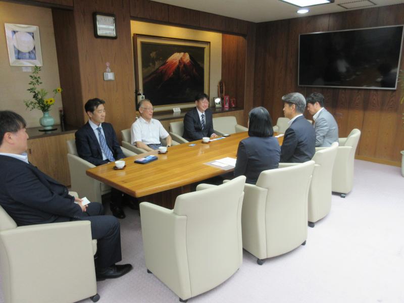 MeijiSeikaファルマテックの木村社長ほか幹部皆さんと