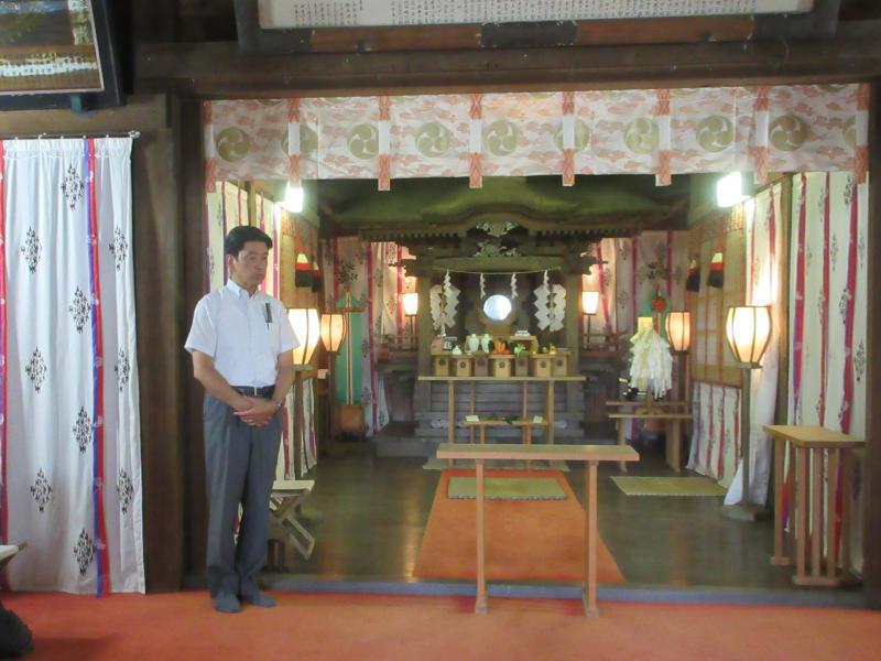 早川・紀伊神社にて「惟喬祭」に参列