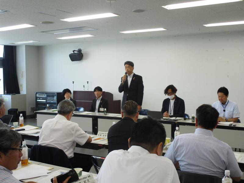 自由民主党神奈川県議団との予算要望ヒアリングにて