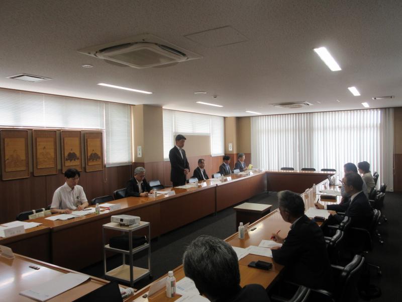 小田原箱根商工会議所で、市政課題やまちづくりについて意見交換