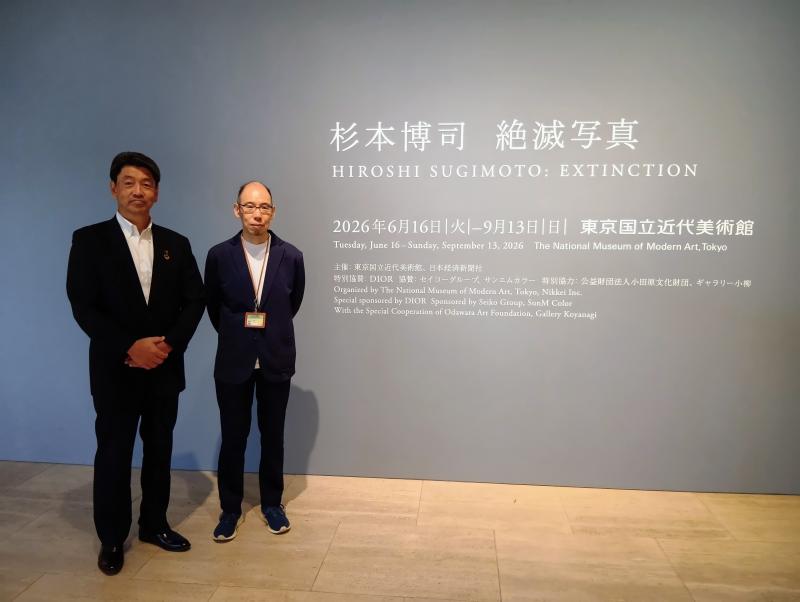 ご案内頂いた東京国立近代美術館の増田玲さんと
