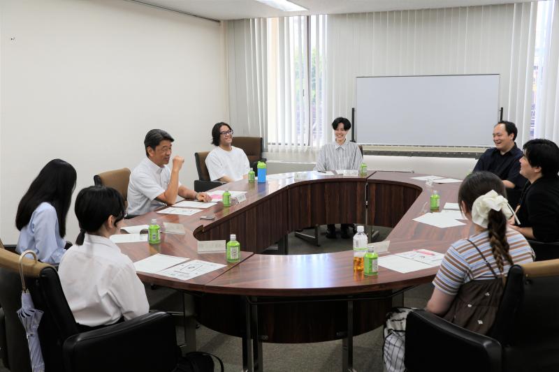 「おだわら高校演劇支援機構」の皆さんと意見交換