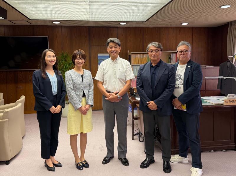 FMおだわらの鈴木社長らと、発達支援に関しての意見交換