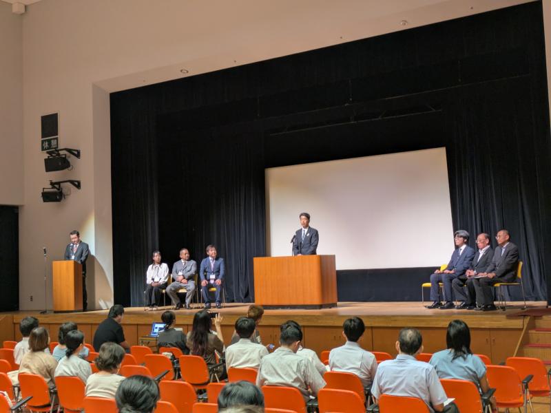小田原市PTA連絡協議会の研究集会にてご挨拶