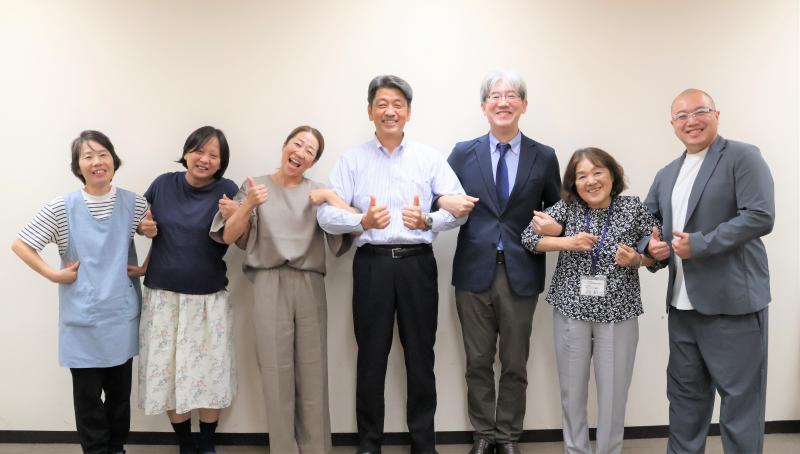 「子育て支援フェスティバル」実行委員会の皆さんと