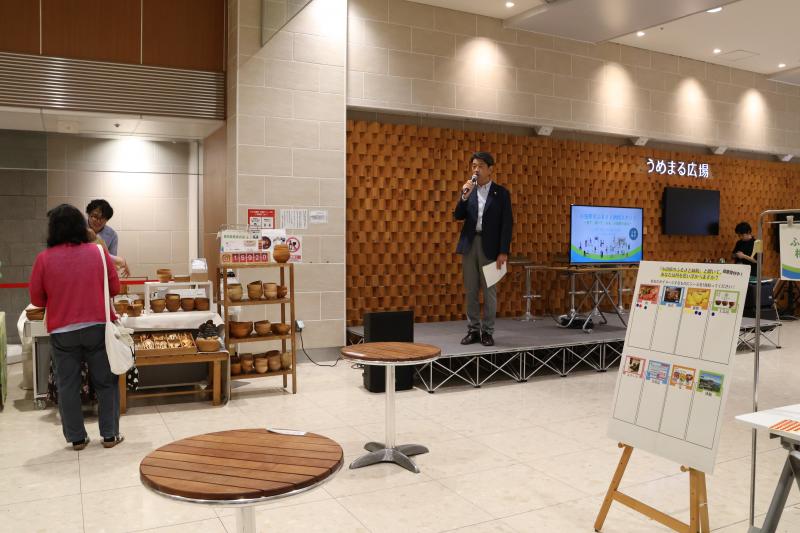 ふるさと納税出品者の皆さんを紹介するイベントにて