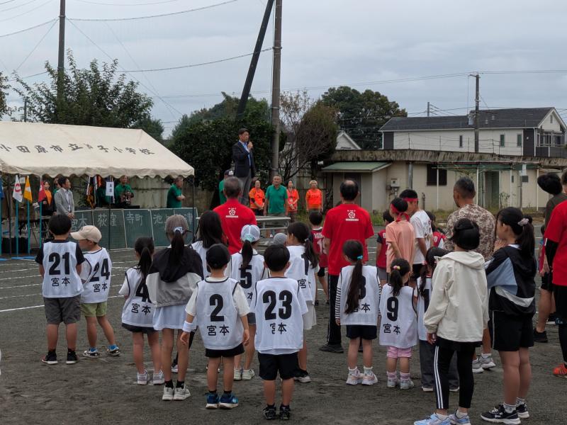 芦子地区の区民体育祭にて