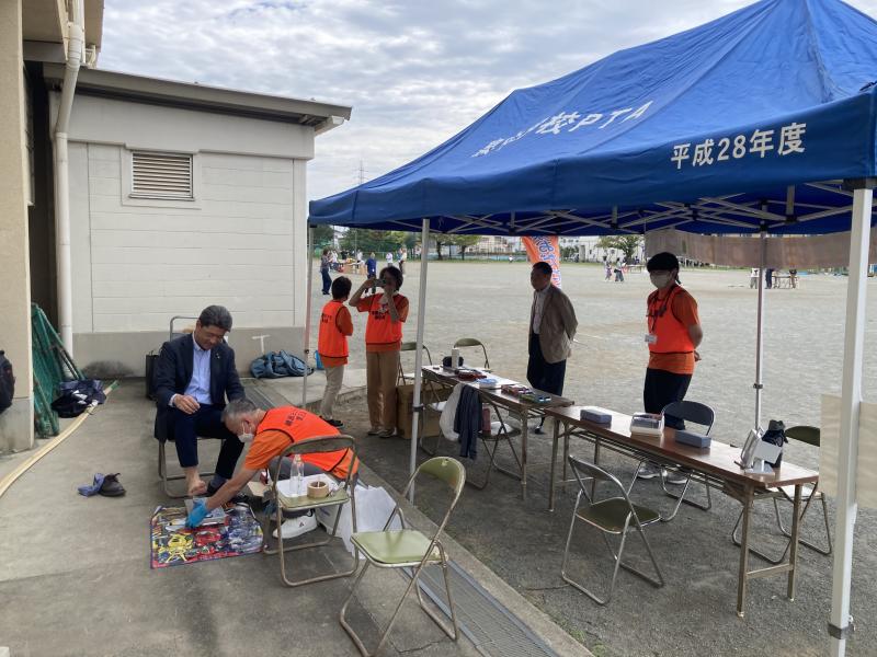富水地区区民レクレーション大会にて
