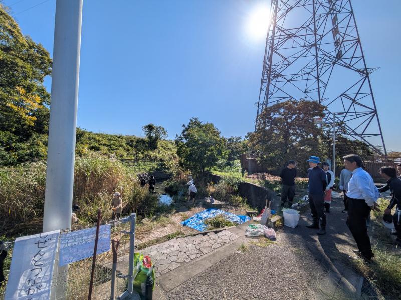 同プロジェクト＠東富水地区 親水護岸を整備し憩いの空間へ