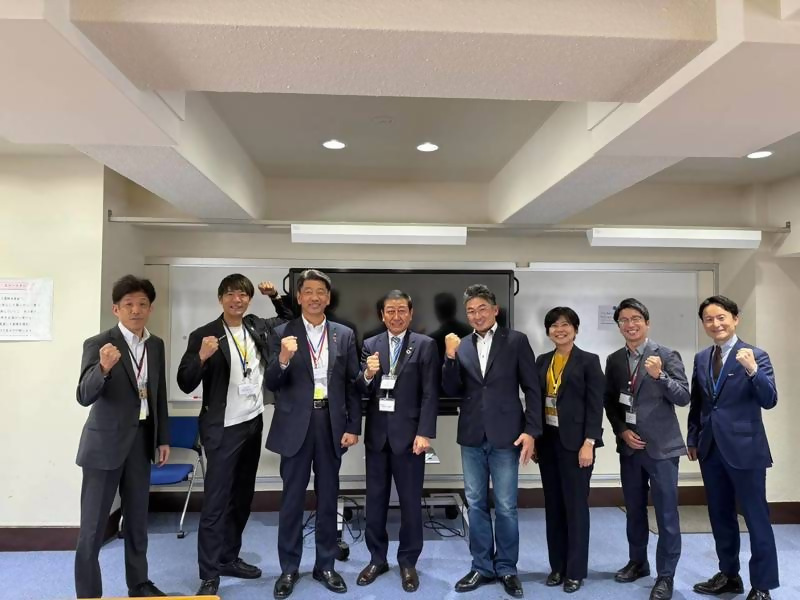 シンポジウムに参加した小田原の皆さんと
