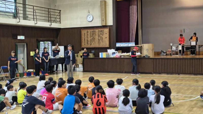 山王網一色地区の健民祭にて