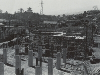 新幹線小田原駅建設中