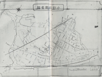 市制施行直前の小田原町地図