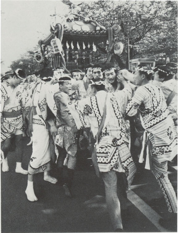 松原神社祭礼のみこし