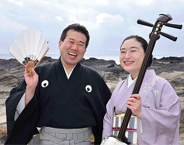 東家 一太郎さん（左）と東家 美さん（右）