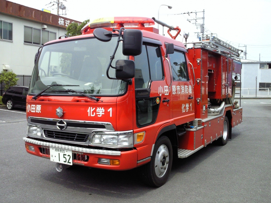 化学消防ポンプ自動車