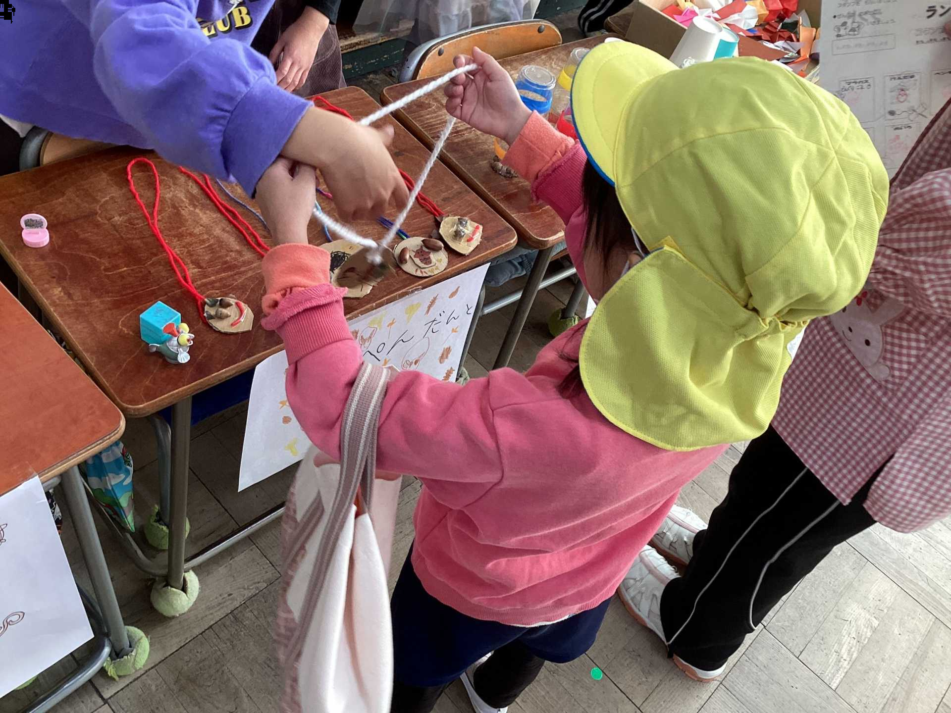 酒匂小学校交流の様子