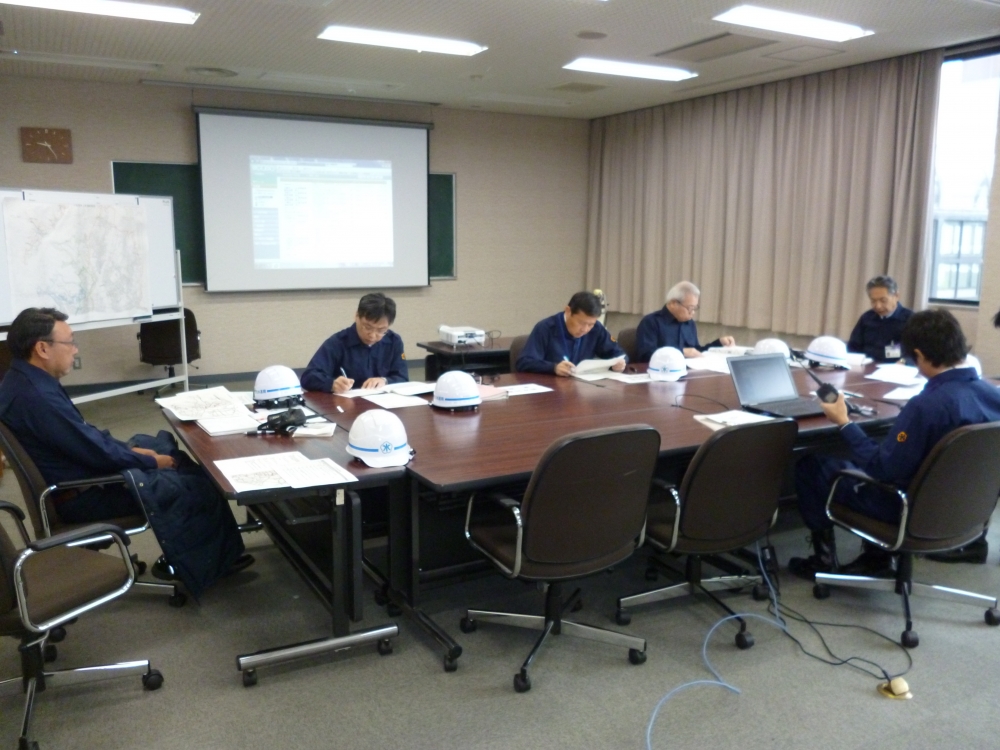 給水対策本部の設置
