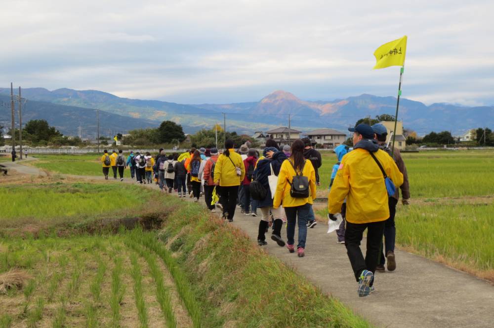 上府中の田園風景