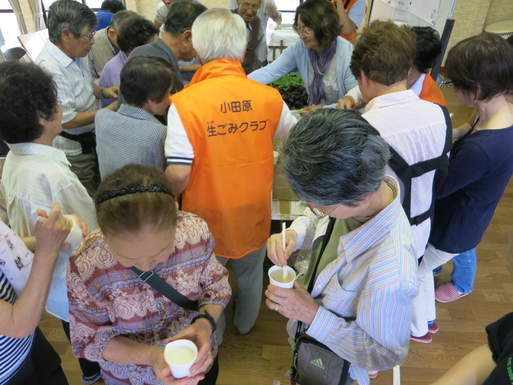 小八幡公民館サロンの様子