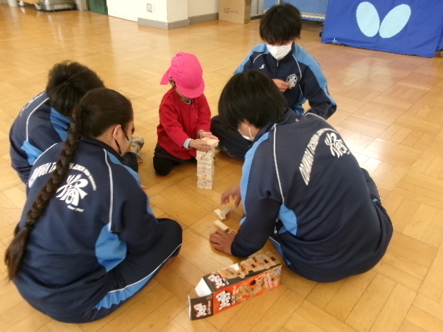 橘中学校との交流