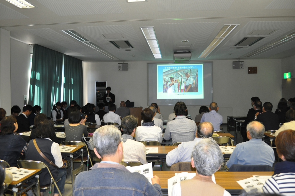 学習成果報告会のようす