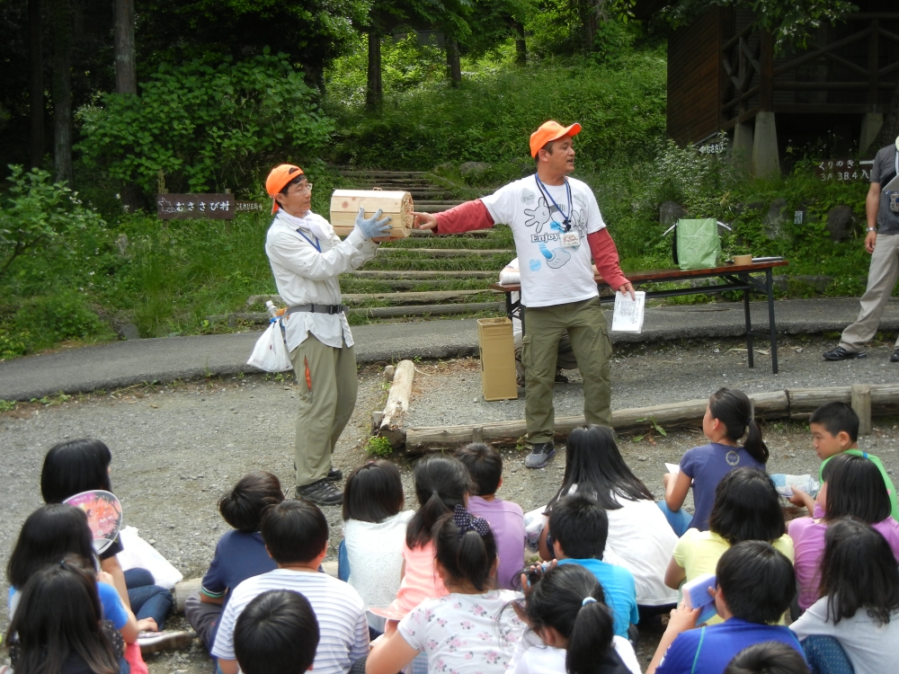 野外炊事の注意点説明