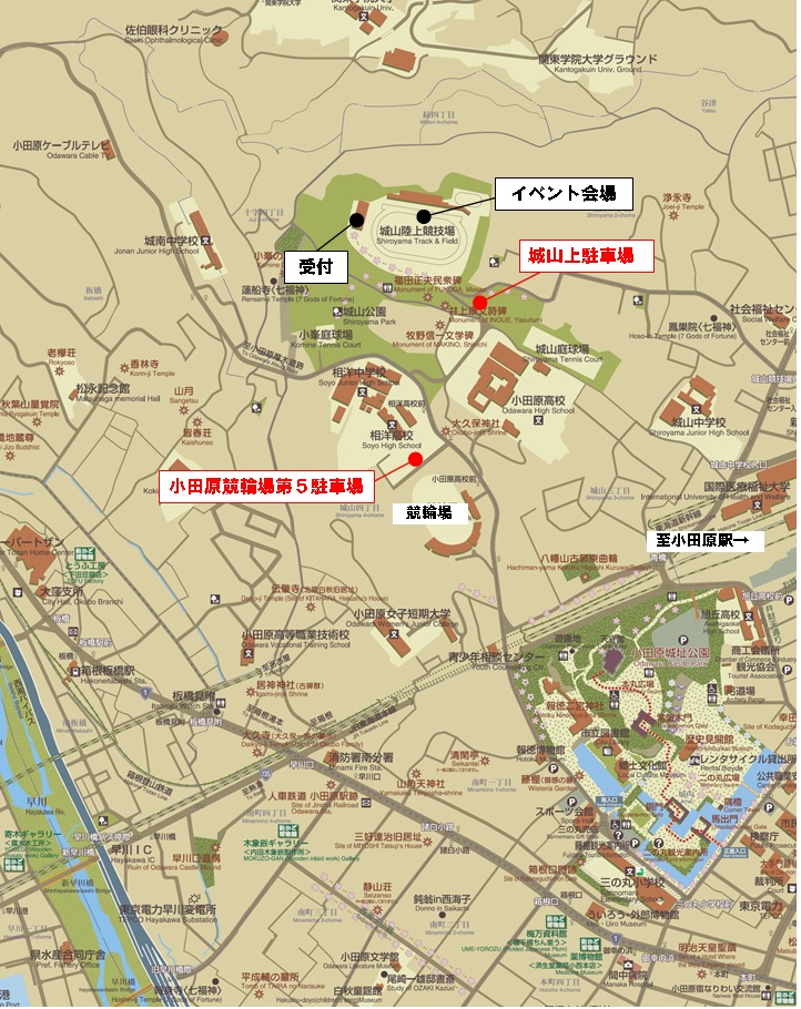 駐車場案内図