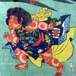 三枚続（つづき）のうち右側（部分）