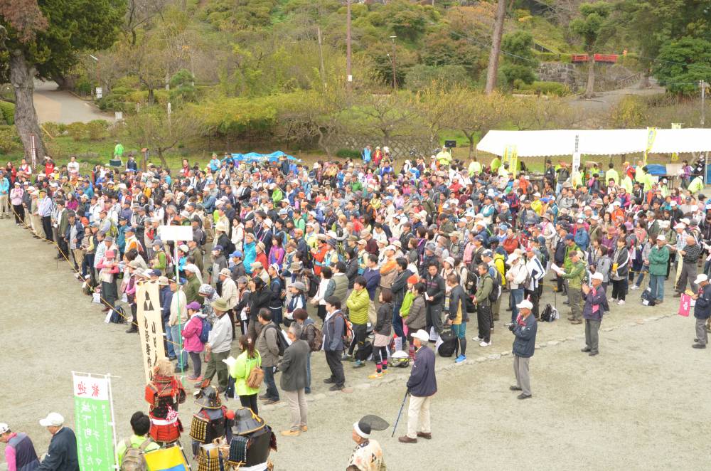 小田原会場出発式