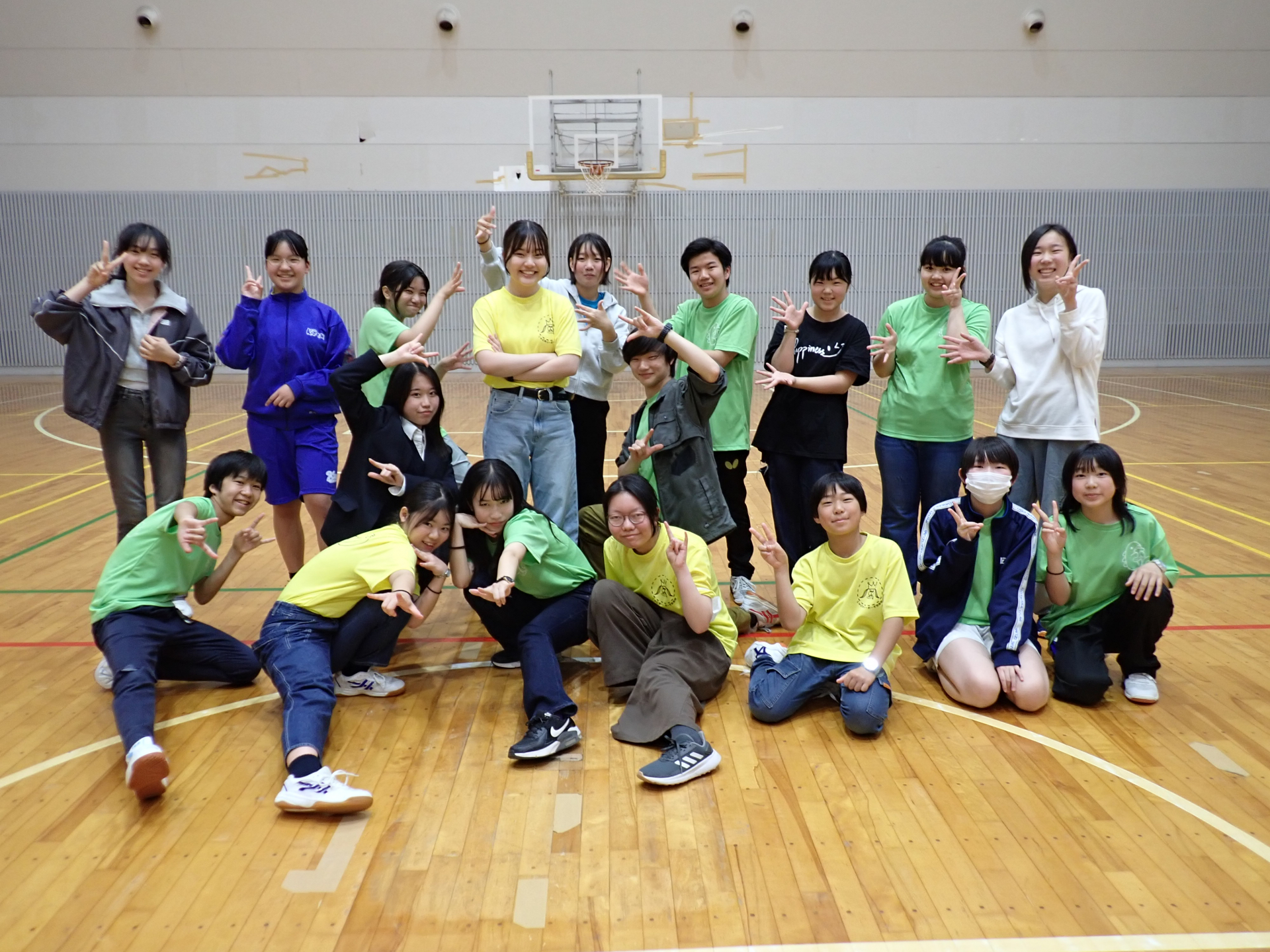 ジュニアの集合写真