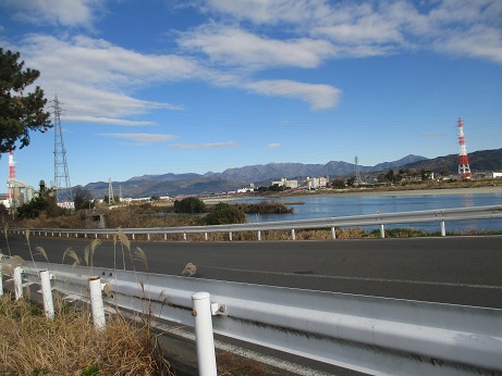 酒匂川・狩川合流地点