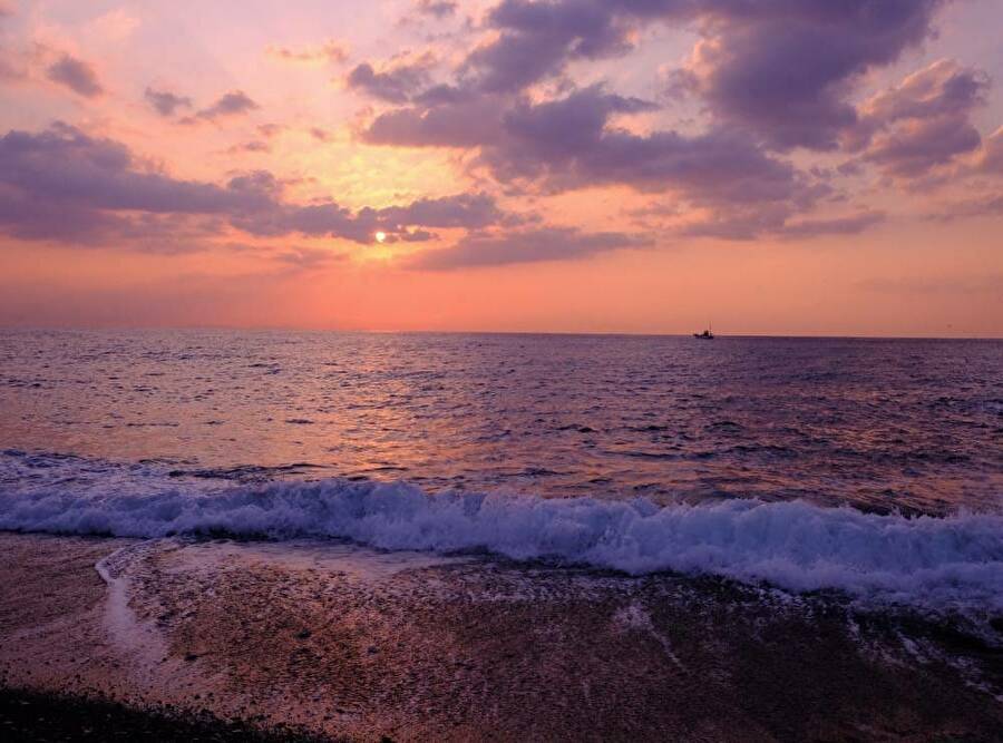 4.御幸の浜と日の出