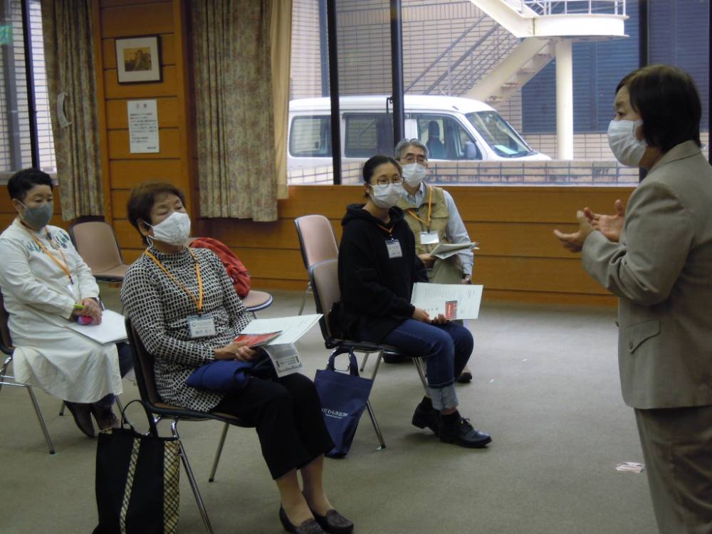 講師　林 美禰子氏の講義の様子