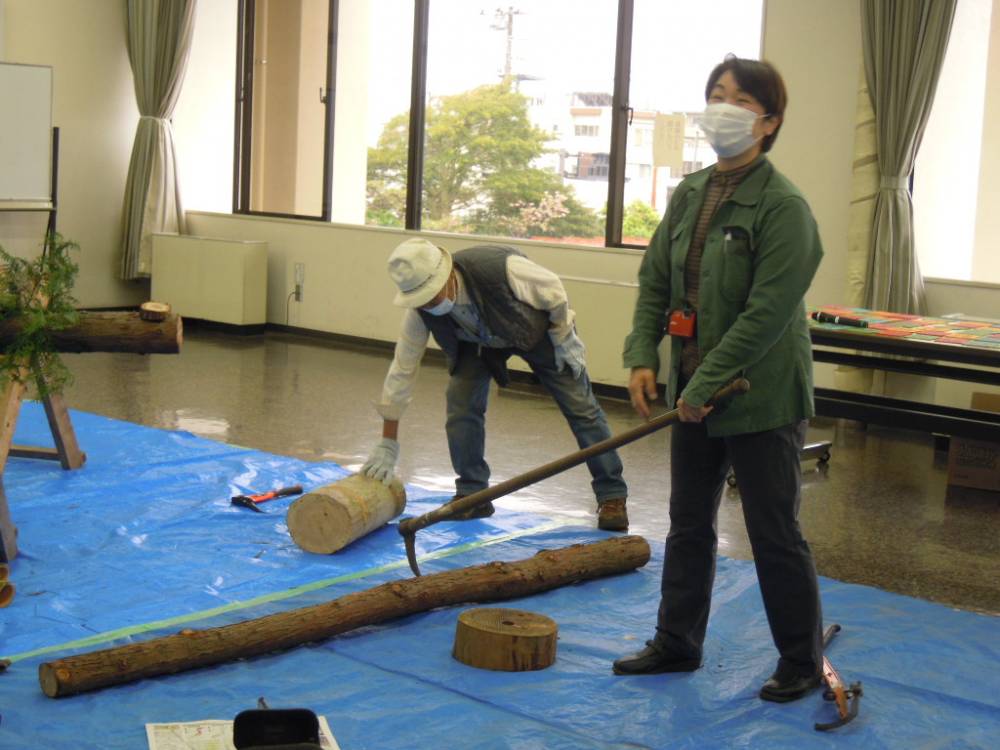 山仕事道具の紹介「鳶口」