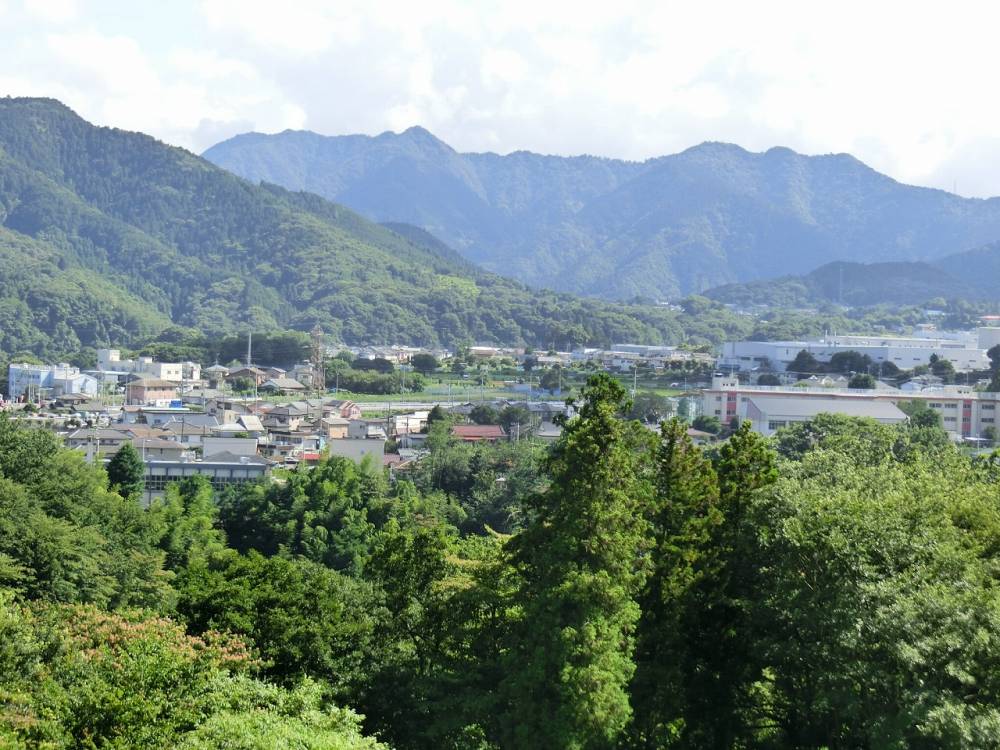 根小屋地区遠景