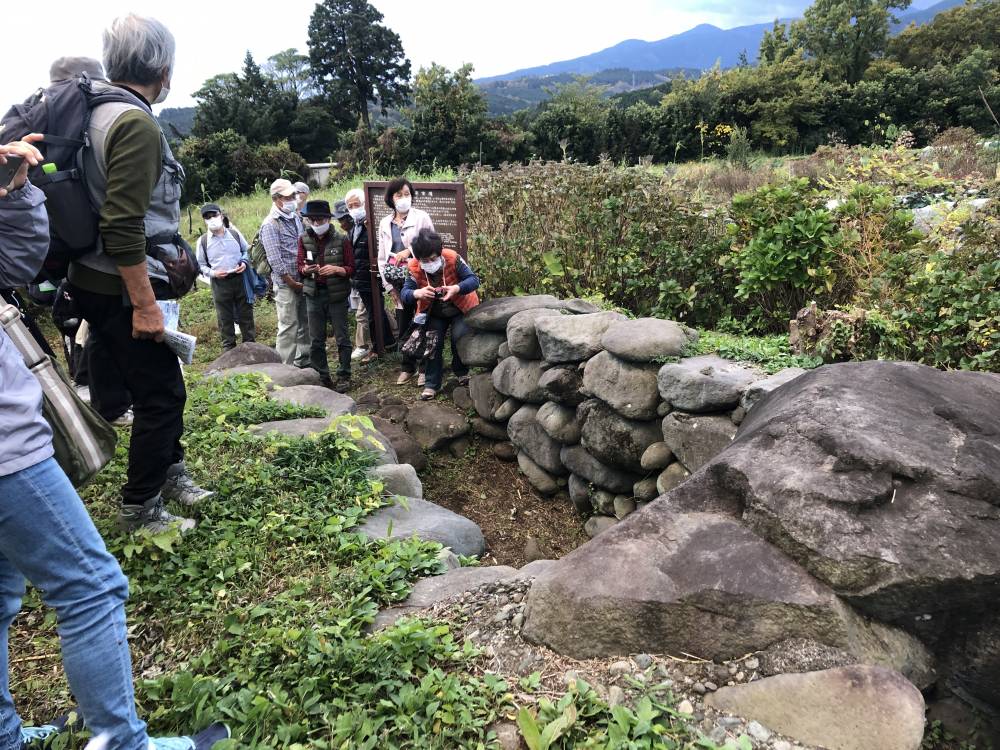 久野15号墳の石室（古墳時代）