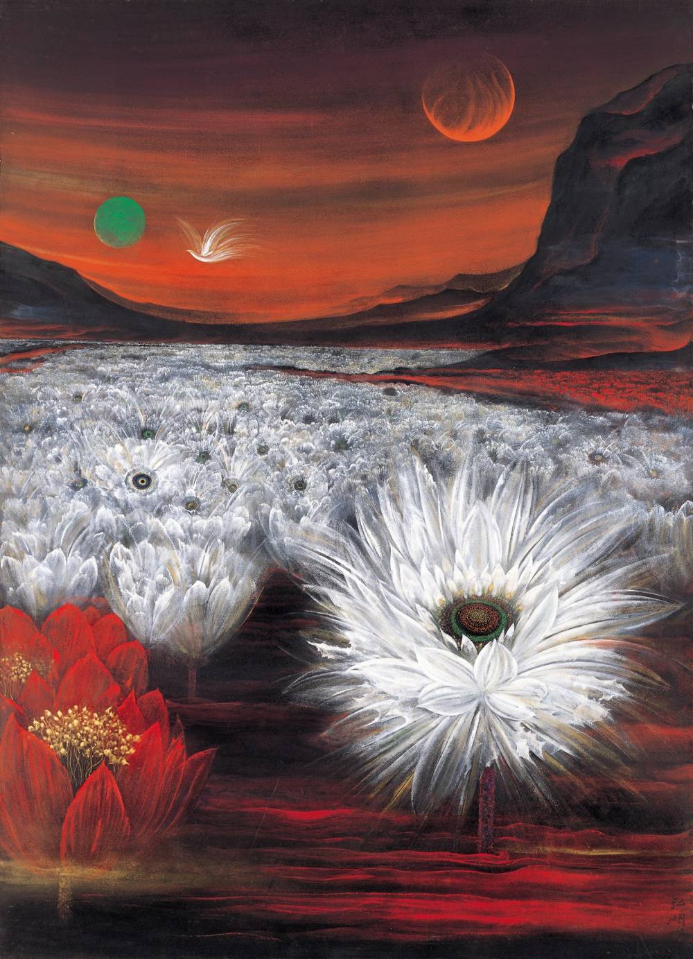 近藤弘明「黄泉の華園」1974年