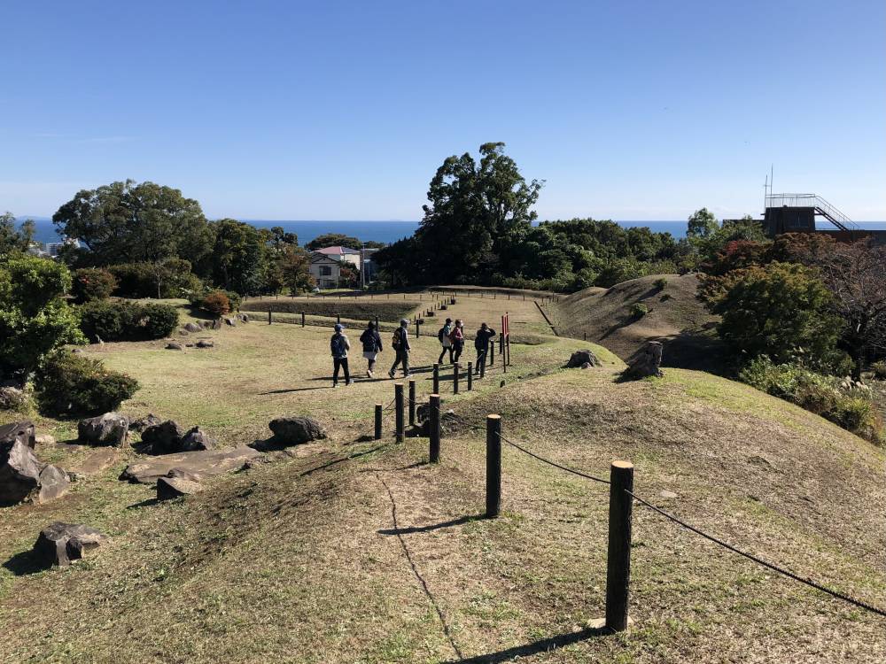 三の丸外郭新堀土塁