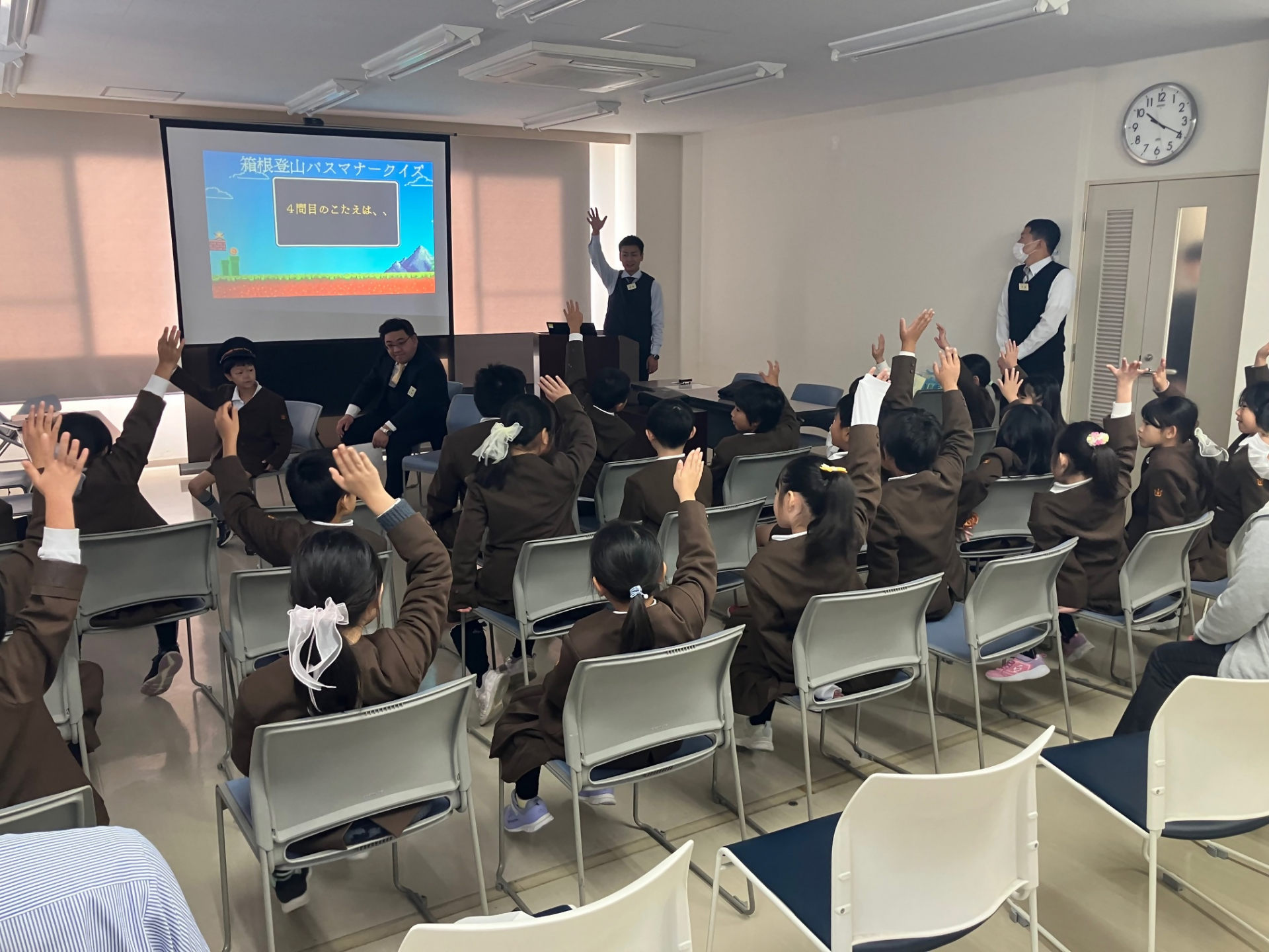 バスの乗り方教室(山王小学校2)