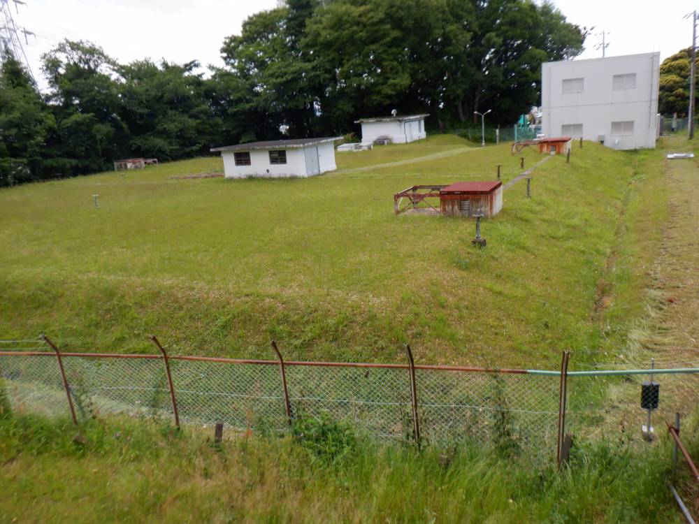 久野配水池全景