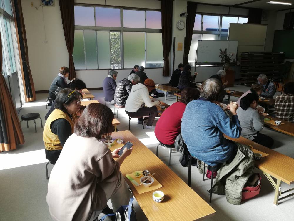 千代 休憩中