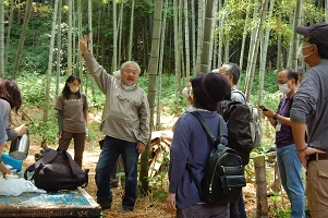 講師 伐採竹活用プロジェクト 播摩信之氏