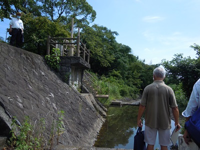 小田原用水取水口の水門