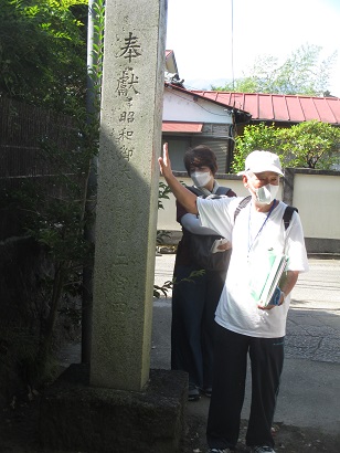 栢山神社 尊徳記念館ボランティア解説員 内田英治氏