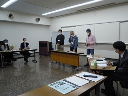 グループでの発表の様子
